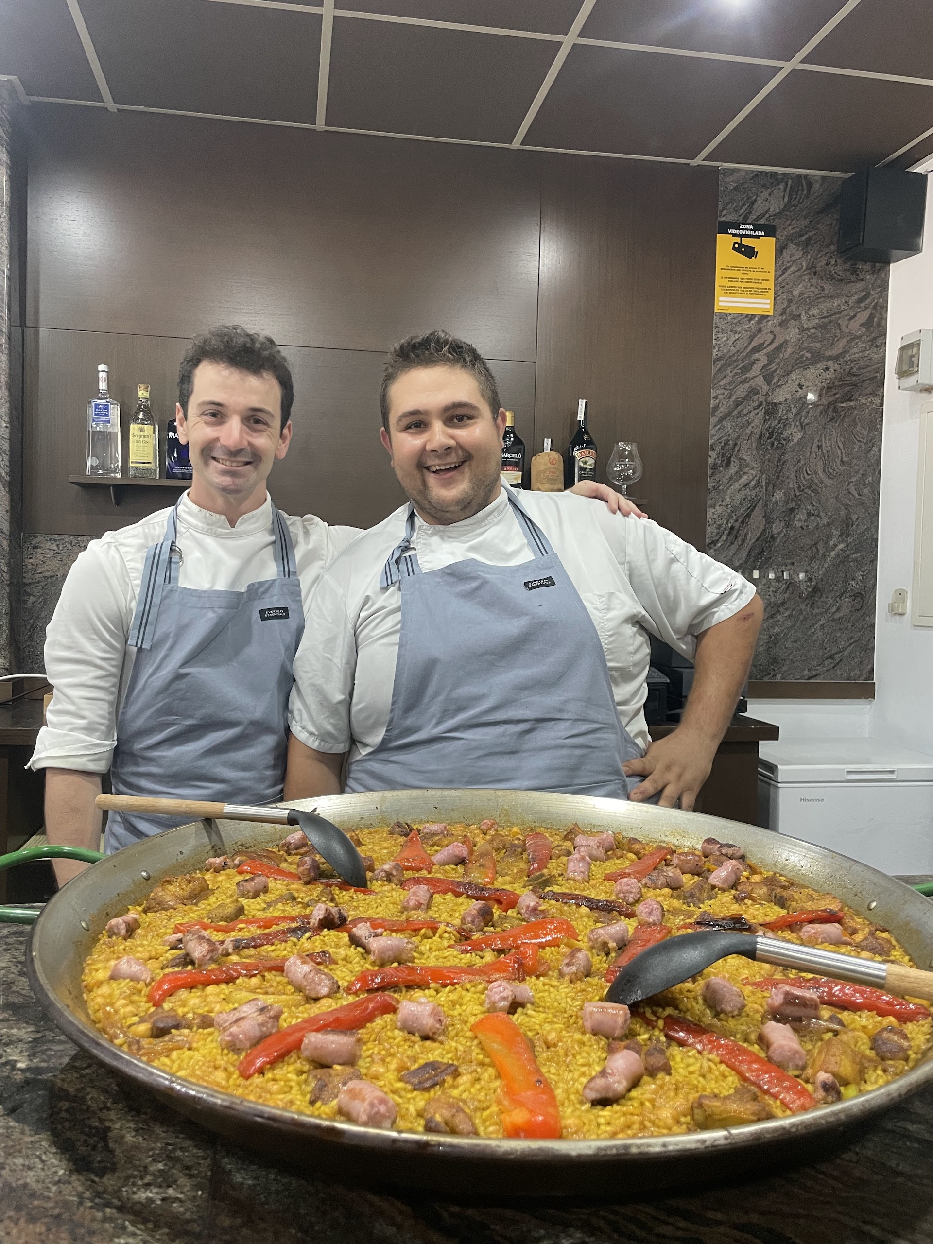 Sala del Restaurant Gambosí en Ontinyent